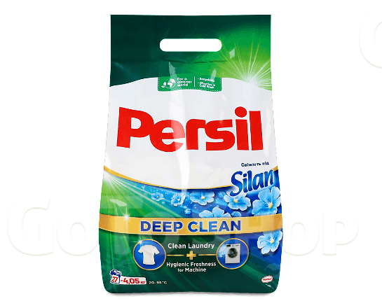 Порошок пральний Persil «Свіжість від Silan» для білих і світлих речей, 4,05кг