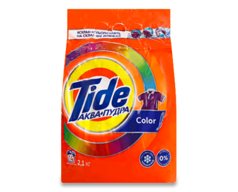 Порошок для прання Tide Color Аква-Пудра автомат, 2,1кг