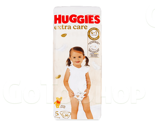 Підгузки Huggies Extra Care Mega 5 (11-25 кг), 50шт