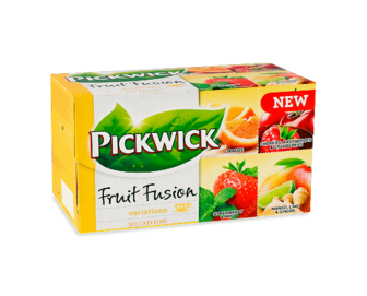 Напій фруктово-трав'яний Pickwick Асорті 2х5х2г + 2х5х1,75г, 37,5г
