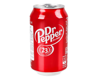 Напій Dr.Pepper Regular з/б, 0,33л