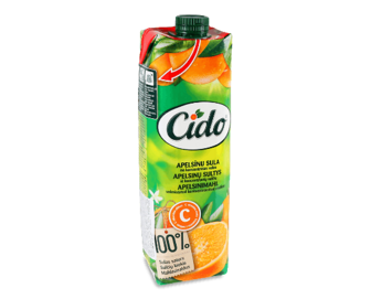 Сік Cido апельсиновий, 1л