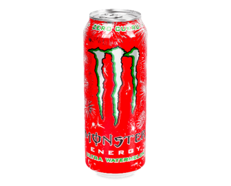 Напій безалкогольний енергетичний газований Monster Energy Кавун з/б, 0,5л