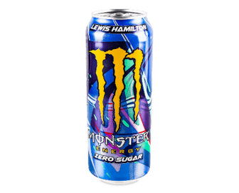 Напій енергетичний Monster Hamilton Zero безалкогольний з/б, 0,5л