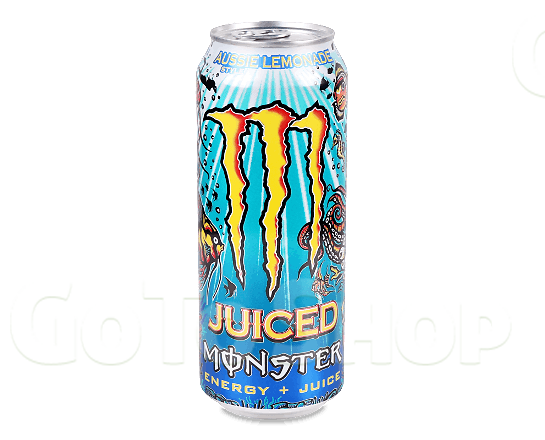 Напій енергетичний Monster Energy Juice Aussie Lemonade з/б, 0,5л
