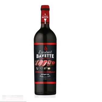 Вино 0,75л L'instant Bavette сухе червоне   14%, Франція 