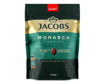Кава розчинна Jacobs Monarch економ-пак, 170г