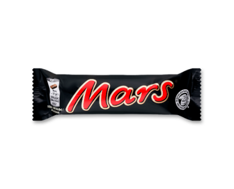 Батончик Mars з нугою та карамеллю у молочному шоколаді, 51г