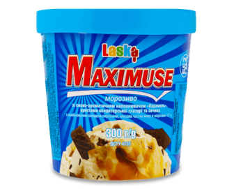 Морозиво Laska Maxsimuse, відро, 300г