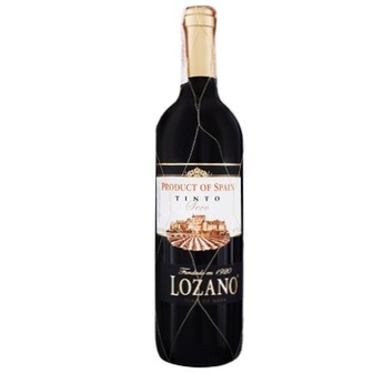 Вино Lozano Tinto Seco червоне сухе 11% 0,75л
