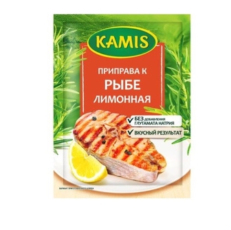 Приправа 25 г Kamis до риби лимонна м/уп 