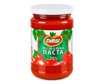 Паста томатна Dibsi 25%, 314г