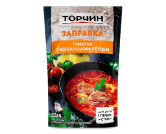 Заправка Торчин томатна з болгарським перцем, 220г