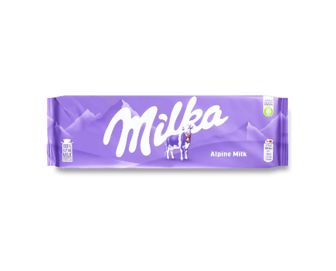 Шоколад молочний Milka Alpine Milk, 270г