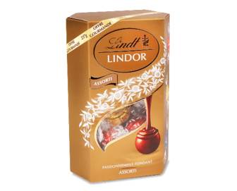 Цукерки Lindt Lindor асорті шоколадні, 237г