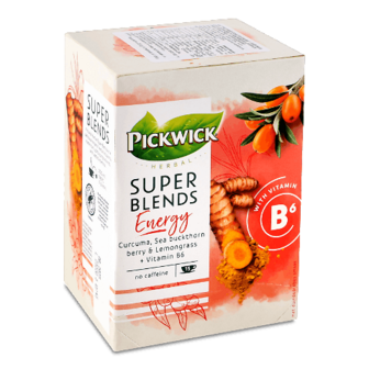 Чай трав'яний Pickwick вітамінний лемонграс 15*1,5г