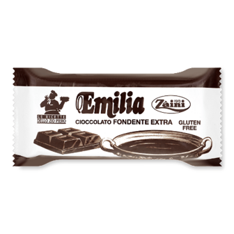 Шоколад чорний Zaini Emilia плитка 200г
