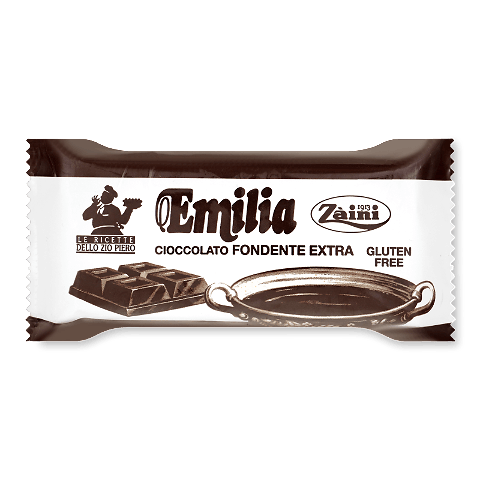 Шоколад чорний Zaini Emilia плитка 200г