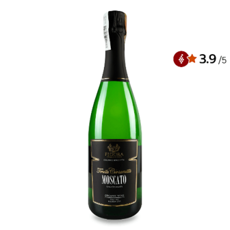 Вино ігристе Fidora Moscato Demi Sec organic 0,75л
