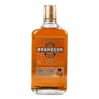 Напій алкогольний Brandson Orange 0,5л