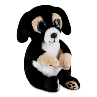 Іграшка TY Beanie Bellies Dog Чорний пес 40700 шт