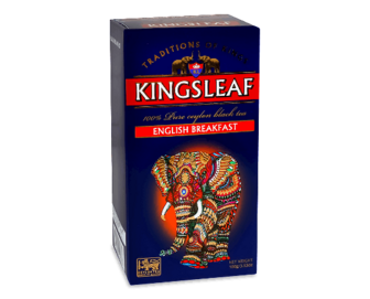 Чай чорний Kingsleaf English Breakfast, 100г