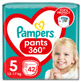 Підгузки-трусики Pampers Pants Junior (12-17 кг) 42шт