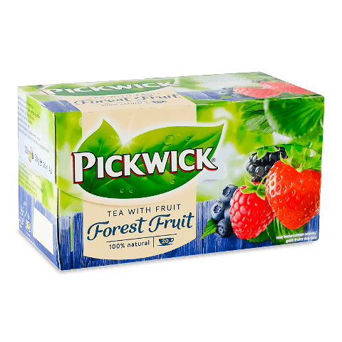 Чай чорний Pickwick ароматизований зі шматочками лісових ягід 20*1,5г