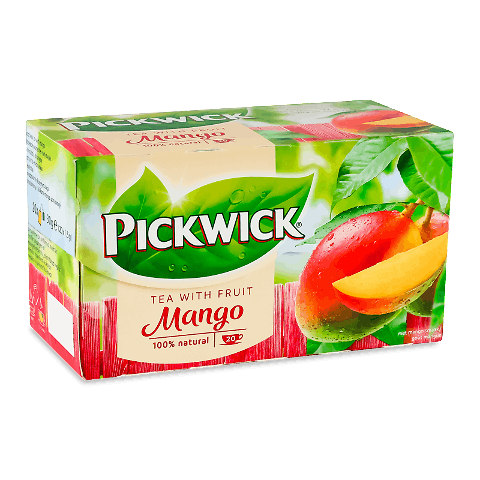 Чай чорний Pickwick ароматизований зі шматочками манго 20*1,5г