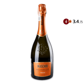 Вино ігристе Maschio Prosecco Treviso extra-dry 0,75л