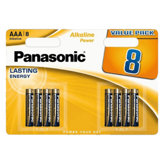 Батарейка Panasonic Alkaline Power LR03 8шт