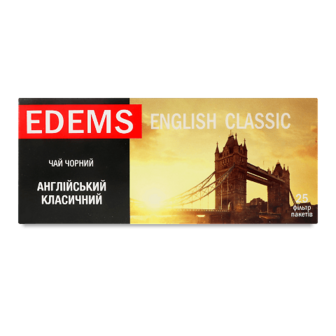 Чай чорний Edems Англійський класичний 25*2г