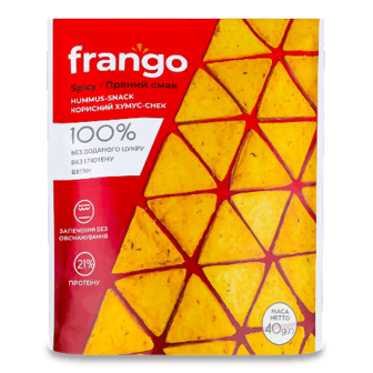 Крекер «Лавка традицій» Frango «Хумус-снек» пряний смак 40г