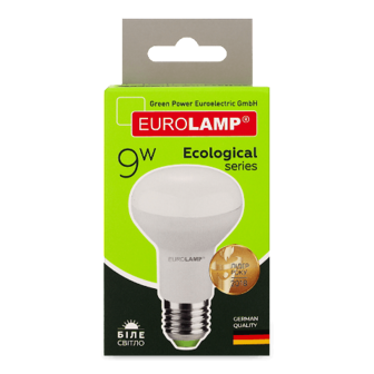 Лампа Eurolamp LED ECO P R63 9W 4000K E27 шт