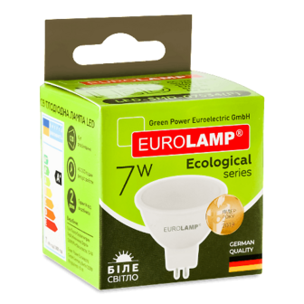 Лампа Eurolamp LED Eco SMD MR16 7W 4000К GU5.3 шт