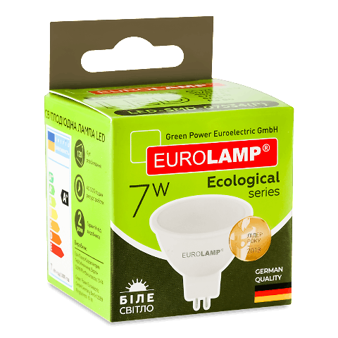 Лампа Eurolamp LED Eco SMD MR16 7W 4000К GU5.3 шт