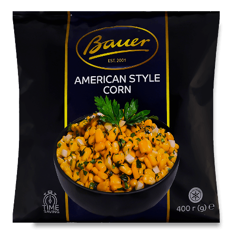 Суміш для смаження Bauer American Style Corn 400г