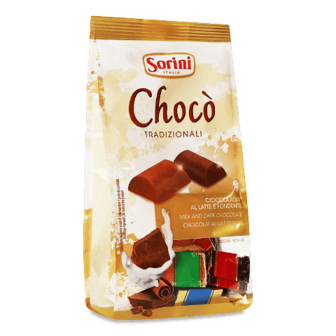 Цукерки Sorini «Чоко» шоколадні 150г