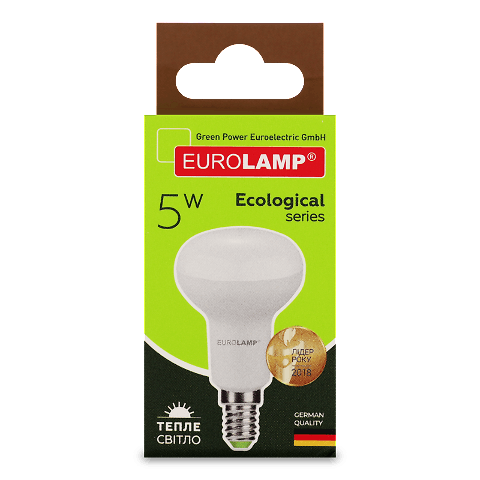 Лампа Eurolamp LED ECO P R39 5W 3000K E14 шт