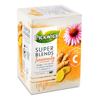 Чай трав'яний Pickwick вітамінний вербена-ехінацея 15*1,5г