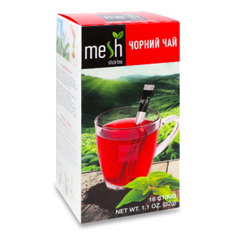 Чай чорний Mesh 16*2г