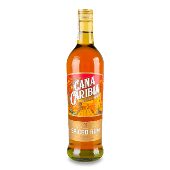 Напій ромовий Cana Caribia Spiced Gold 0,7л