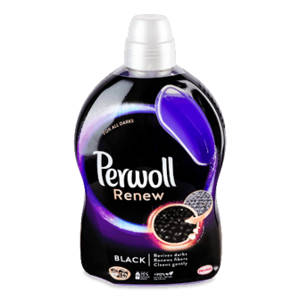 Засіб для прання темних і чорних речей Perwoll Renew Black 2970мл