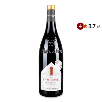 Вино червоне сухе Domaine Dame Guilherme Cotes du Rhone Villages Plan De Dieu 0,75л