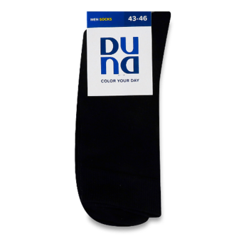Шкарпетки чоловічі Duna 2142 чорні, розмір 27-29 шт