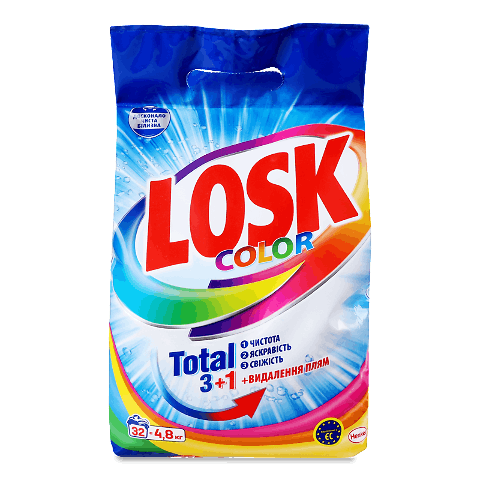 Порошок пральний Losk для кольорових речей 4,8кг