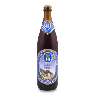 Пиво Hofbrau Dunkel пшеничне темне 0,5л