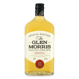 Напій алкогольний Glen Morris міцний 40% 0,5л