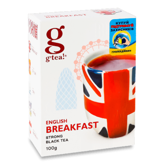 Чай чорний Gr@ce! «Англійський до сніданку» листовий 100г