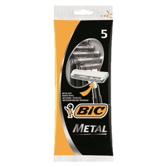 Бритва Bic Metal 5шт/уп